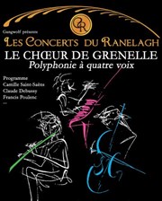 Le choeur de grenelle, polyphonie à quatre voix Thtre le Ranelagh Affiche