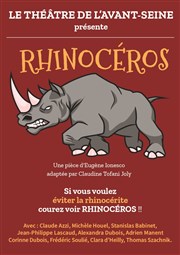 Rhinocéros Le SEL - Svres Espace Loisirs Affiche