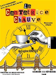 La Cantatrice Chauve Thtre Le Mille-Feuille Affiche