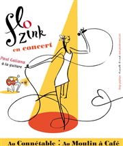 Flo zink Le Moulin  Caf Affiche