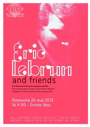 Eric Lebrun and friends Eglise Saint-Antoine des Quinze-Vingts Affiche