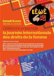 Lèwé 4 Gospel - Journée Mondiale de la Femme Temple des Batignolles Affiche