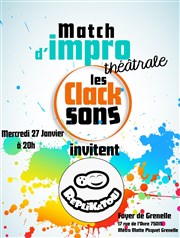 Match d'improvisation les Clacksons vs les Réplikatou Foyer de Grenelle Affiche