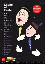 Miche et Drate au bord du monde Thtre Darius Milhaud Affiche