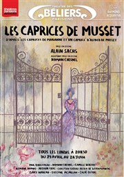 Les caprices de Musset Thtre des Bliers Parisiens Affiche