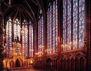 Les carmina burana La Sainte Chapelle Affiche