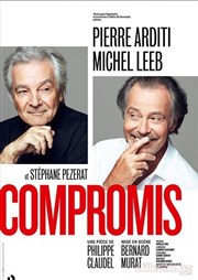 Compromis | avec Michel Leeb et Pierre Arditi Thtre du Blanc Mesnil Affiche