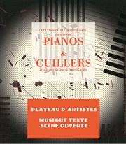 Pianos et cuillers Blondes Ogresses Affiche