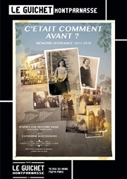 C'était comment avant ? Guichet Montparnasse Affiche