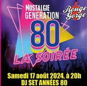 Nostalgie Dance Collector, la soirée Rouge Gorge Affiche