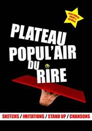 Le plateau Popul'air du rire - Soirée du Nouvel An Thtre Popul'air du Reinitas Affiche