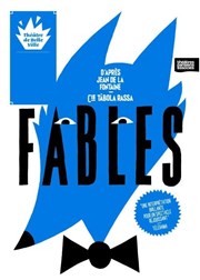 Fables Thtre de Belleville Affiche