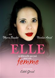 Elle se débrouille pas mal, pour une femme Thtre de L'Orme Affiche