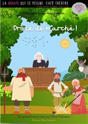 Drôle de marché ! La Girafe Affiche