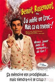 J'ai oublié un truc... mais ça va revenir ! Thtre Notre Dame - Salle Noire Affiche