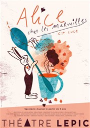 Alice chez les merveilles Thtre Lepic Affiche