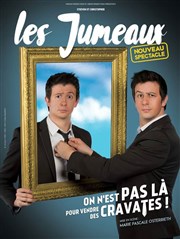 Les Jumeaux Steeven et Christopher dans On est pas là pour vendre des cravates Thtre Comdie Odon Affiche