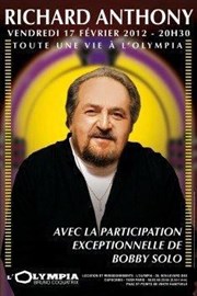 Richard Anthony L'Olympia Affiche