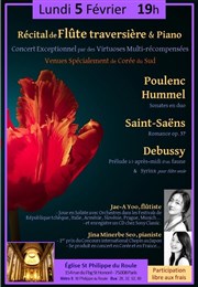 Flute & Piano : venues Spécialement de Corée du Sud glise St Philippe du Roule Affiche