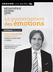 Le gouvernement des émotions Ecole de musique et de danse Affiche