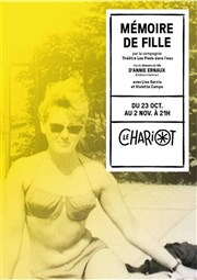 Mémoire de fille Thtre du Chariot Affiche