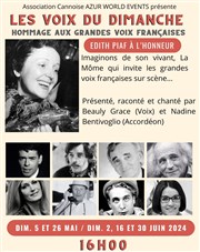 Les voix du dimanche : Edith Piaf à l'honneur Salle Gilbert Fort Affiche