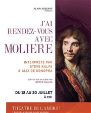 J'ai rendez-vous avec Molière Ambigu Thtre Affiche