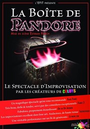 La Boîte de Pandore : le spectacle d'impro des créateurs de Colors Studio Marie Bell au Thtre du Petit Gymnase Affiche