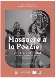 Massacre à la PoéZie Thtre du Grand Pavois Affiche