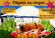 Pâques au cirque ! Chapiteau Cheval Art Action Affiche