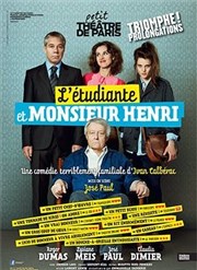 L'étudiante et Monsieur Henri | avec Roger Dumas Thtre de Paris  Salle Rjane Affiche