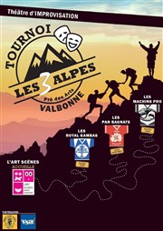 Tournoi d'Improvisation Théâtrale des Trois Alpes Le Pr des Arts Affiche