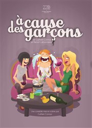 A cause des garçons Thtre Comdie de Lille Affiche