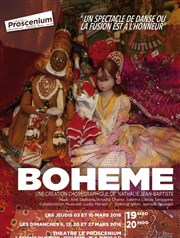 Bohème Thtre le Proscenium Affiche