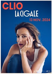 Clio en concert La Cigale Affiche