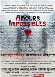 Amours impossibles Thtre Clavel Affiche