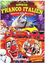 Cirque Franco-italien | - Saint Brieuc Chapiteau Cirque Franco-italien  Affiche