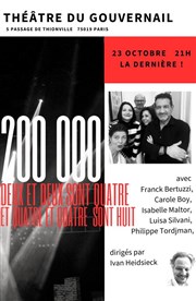 200 000 Thtre du Gouvernail Affiche