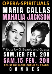 Hommage à Maria Callas et à Mahalia Jackson : Spirituals et Musique Sacrée Eglise du Sacr-Coeur du Prado Affiche