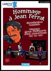 Hommage à Jean Ferrat Laurette Thtre Festival Avignon OFF Affiche