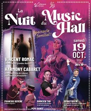 La Nuit du Music Hall Le Cube Affiche