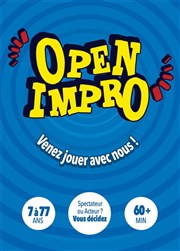 Open Impro Thtre Le Bout Affiche