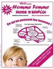 Homme Femme Mode d'emploi : La Fille Caf Thtre le Flibustier Affiche