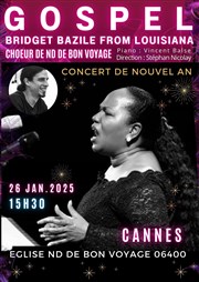 Bridget Bazile from Louisiana & Le Choeur de Notre-Dame de Bon Voyage de Cannes Eglise Notre Dame de Bon Voyage Affiche