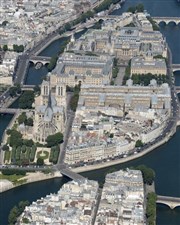 Visite guidée, Jeu de piste : Le terrible secret de l'Île de la Cité | par Les Ouvreuses Ile de la Cit Affiche