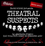 Théâtral Suspects Thtre Les Feux de la Rampe - Salle 120 Affiche