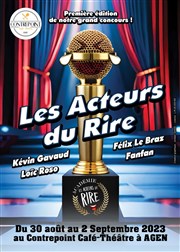 Les acteurs du rire | Première édition Contrepoint Caf-Thtre Affiche