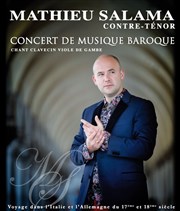 Mathieu Salama contre-ténor : Arias baroques Cathdrale de Blois Affiche