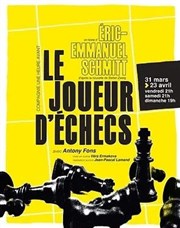 Le joueur d'échecs La Petite Croise des Chemins Affiche