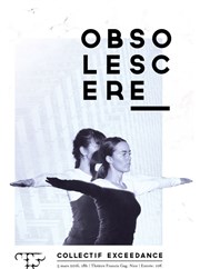 Obsolescere Thtre Francis Gag - Grand Auditorium Affiche